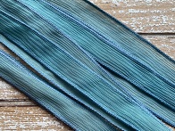 Sea Green Silk Ribbons Seafoam Blue Green